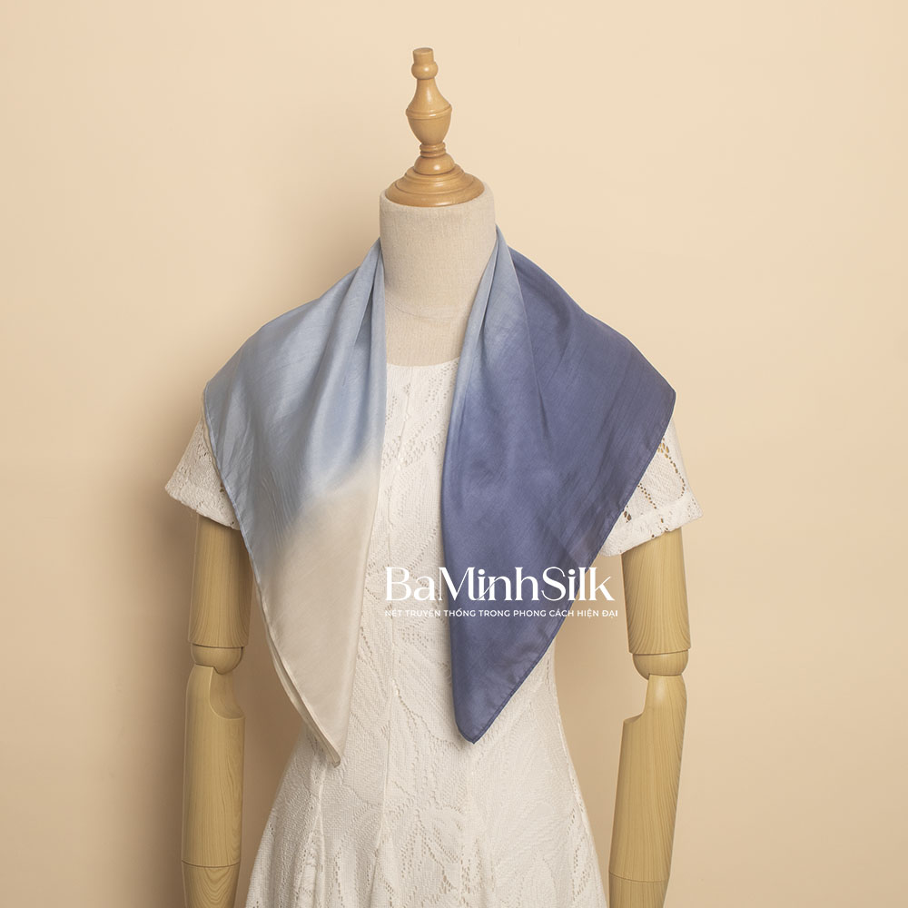 cách choàng khăn lụa vuông 3 màu 70x70cm Khăn lụa vuông 3 màu 70x70cm 3m01 cách choàng khăn lụa vuông 3 màu 70x70cm Khăn lụa vuông 3 màu 70x70cm 3m01