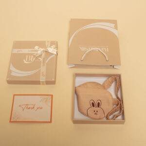 đóng gói bịt mắt lụa hồng vỏ đỗ thỏ con